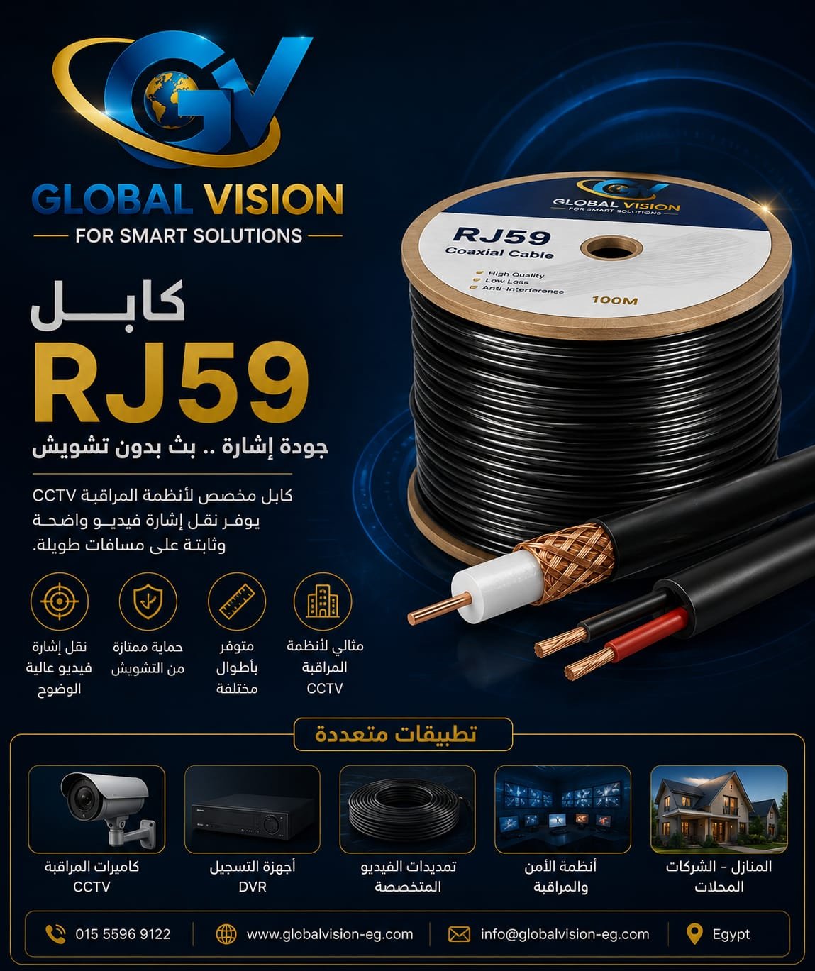 كابلات RG59